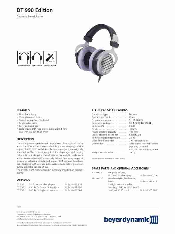 Beyerdynamic Headphones 481807-page_pdf
